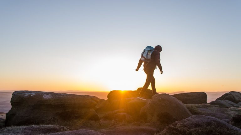 trekking al tramonto sardinia